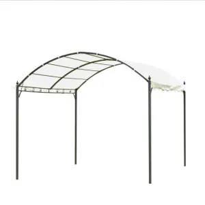 10' x 10' Outdoor Canopy Tent Awning Arch Style-Beige