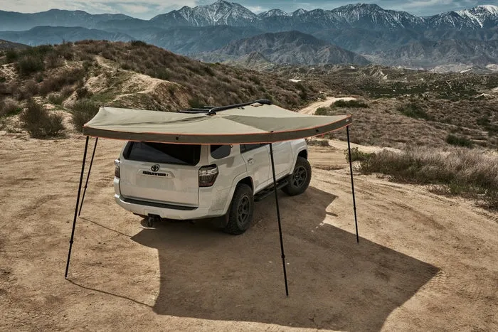 270 DEGREE AWNING, COMPACT, DRIVER SIDE, C-CHANNEL ALUMINUM, OLIVE, BY TUFF STUFF OVERLAND