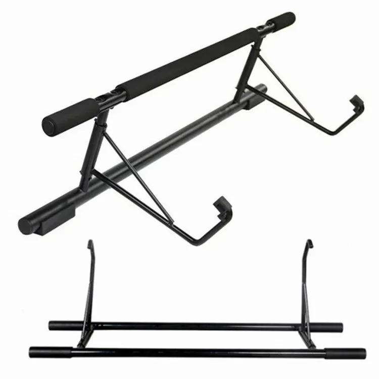 4 in 1 Doorway Trainer - Multi-Grip Pullup Bar with Smart Larger Hooks Technology