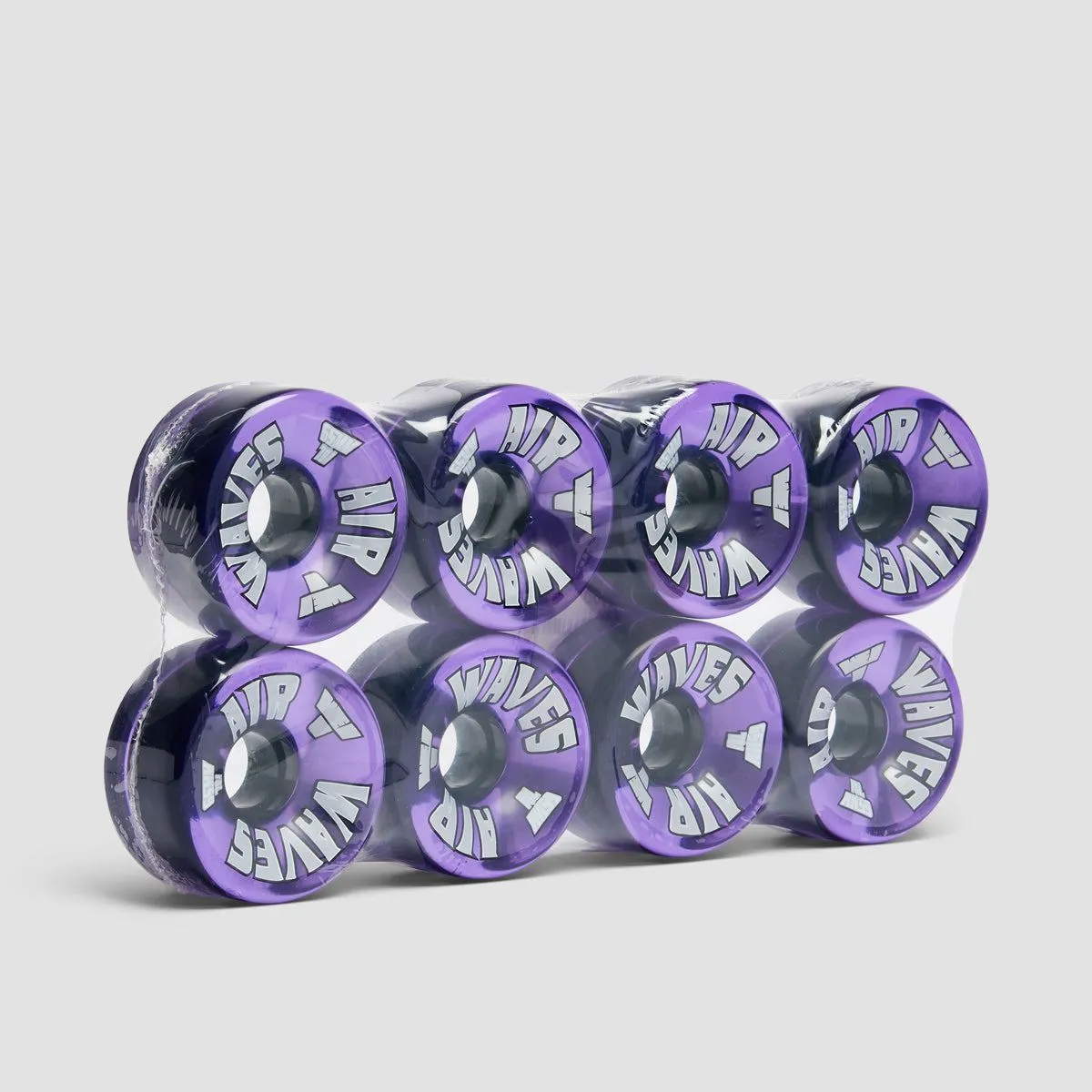 Air Waves USA 78a Quad Wheels x8 Clear Purple