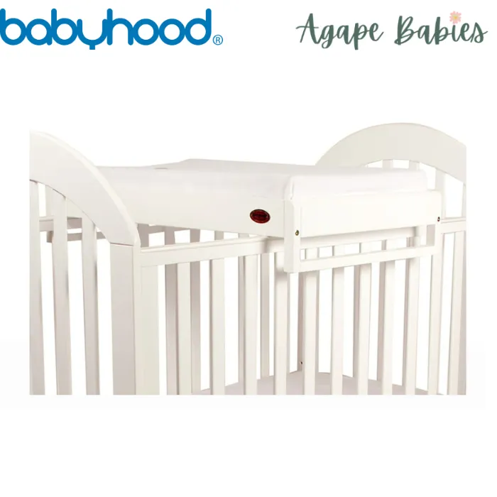 Babyhood Cot Top Changer - White