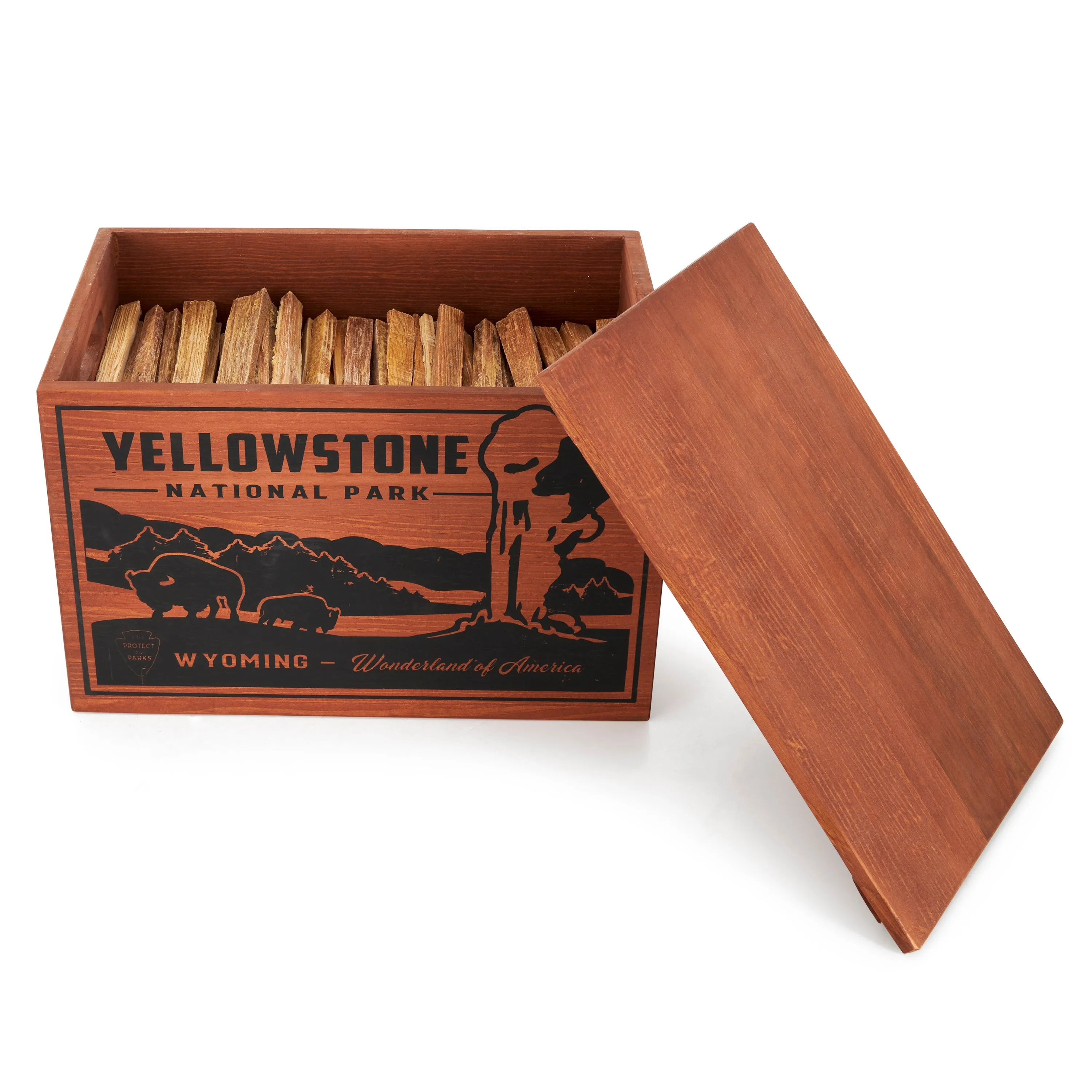 Better Wood Products Protect the Parks Firestarter Crate, Yellowstone (Open Box)