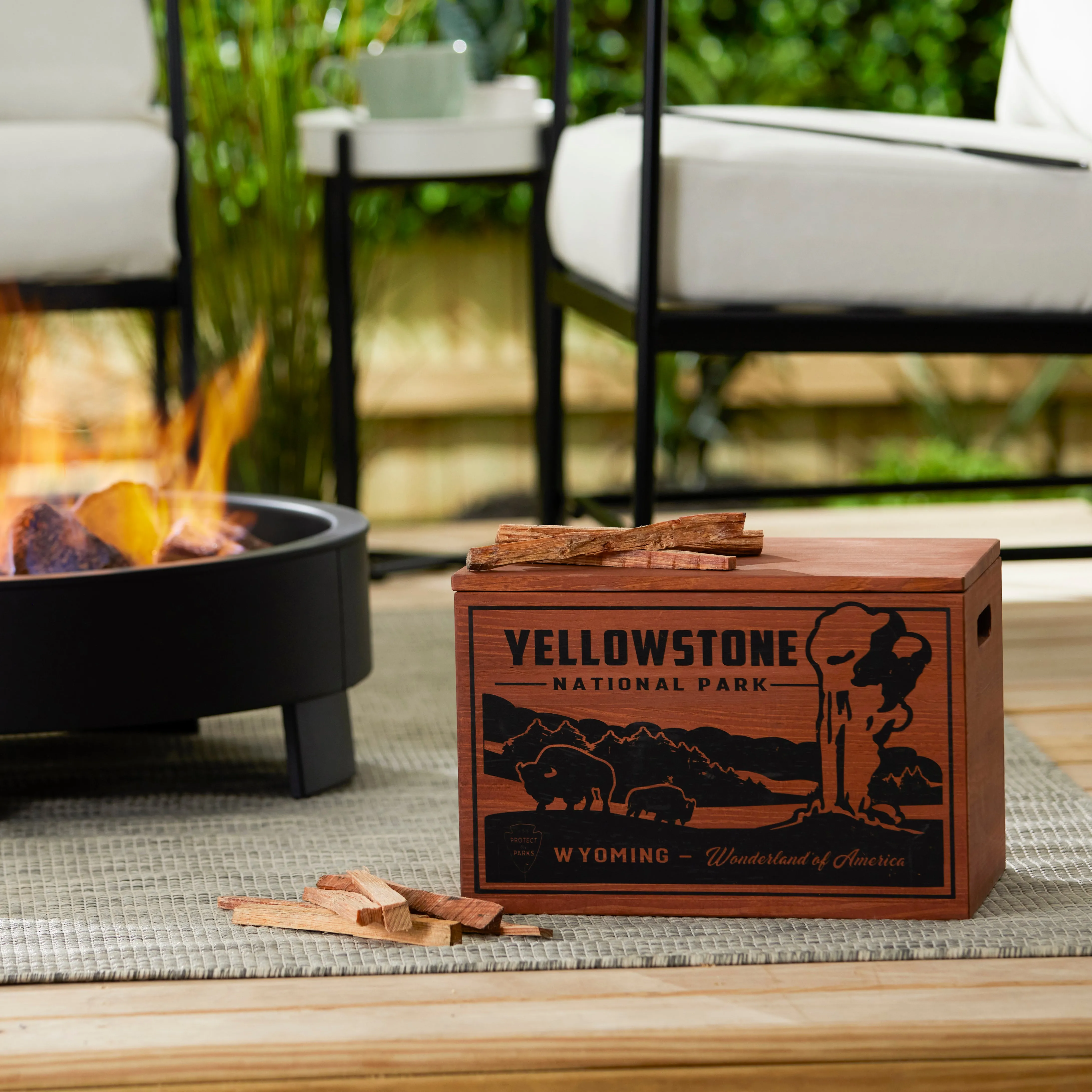 Better Wood Products Protect the Parks Firestarter Crate, Yellowstone (Open Box)