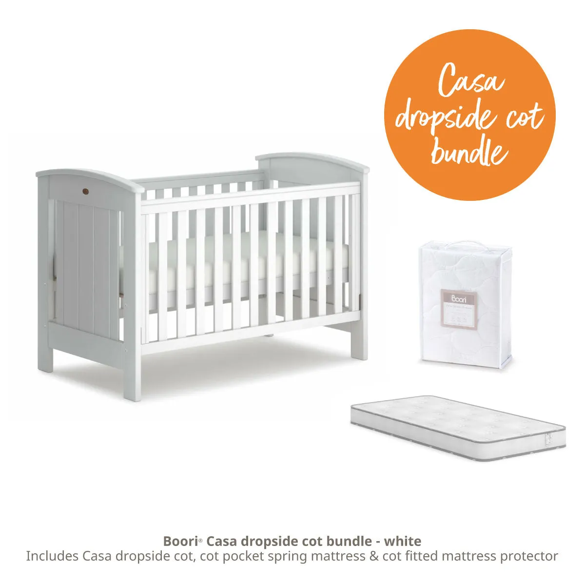 Boori Casa Cot Bundle