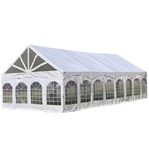 Delta 40'x20' PE Marquee - Heavy Duty Large Party Wedding Canopy Tent Gazebo Shelter w Storage Bags Canopies