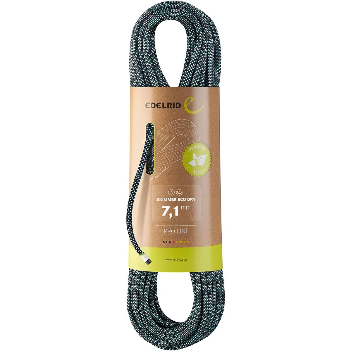 Edelrid Skimmer Eco Dry 7.1mm x 50m