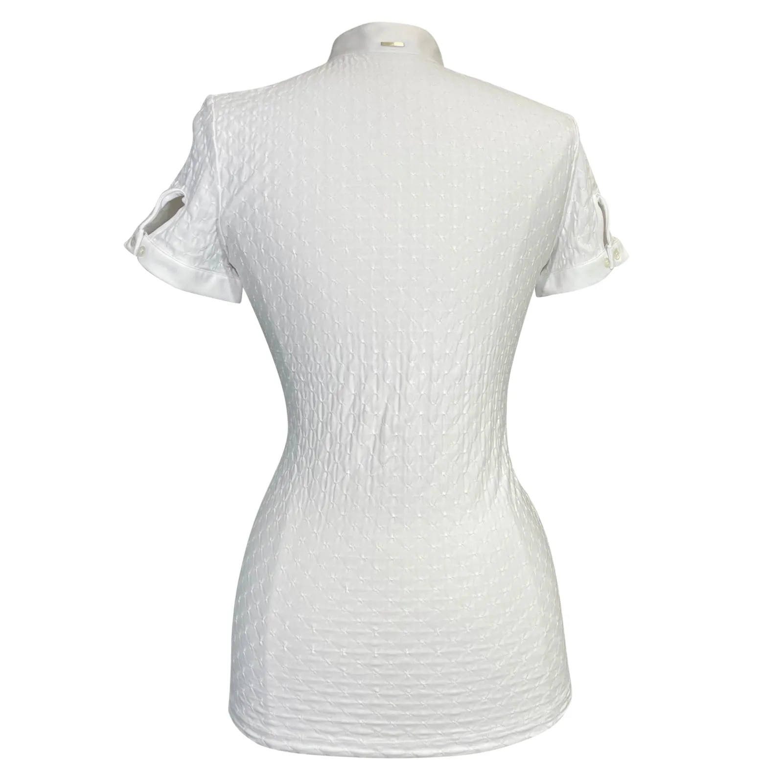 Equiline 'Misty' Competition Polo in White - Women's IT 42 (US 8)