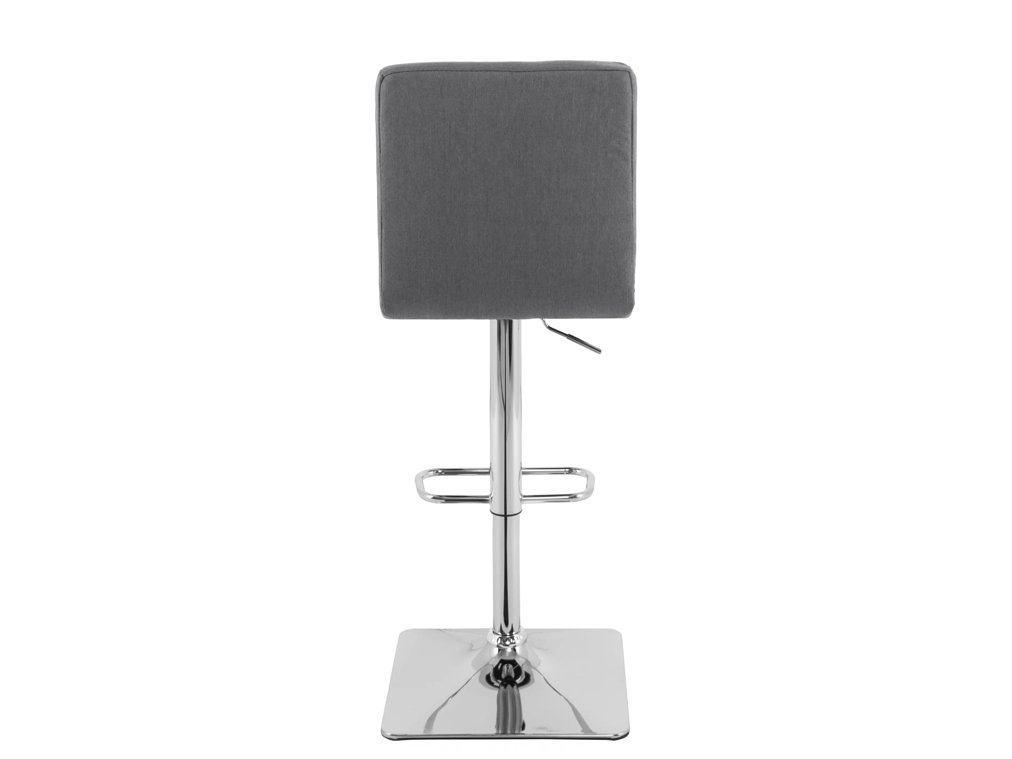 Grey High Back Bar Stools, Set of 2