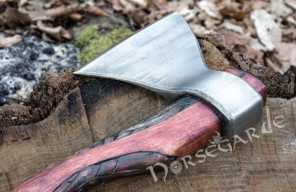 Handforged Nordic Axe 'Celtic Man'