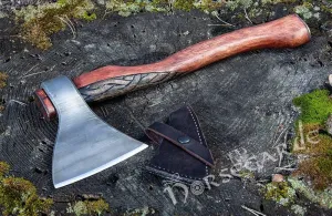 Handforged Nordic Axe 'Celtic Man'