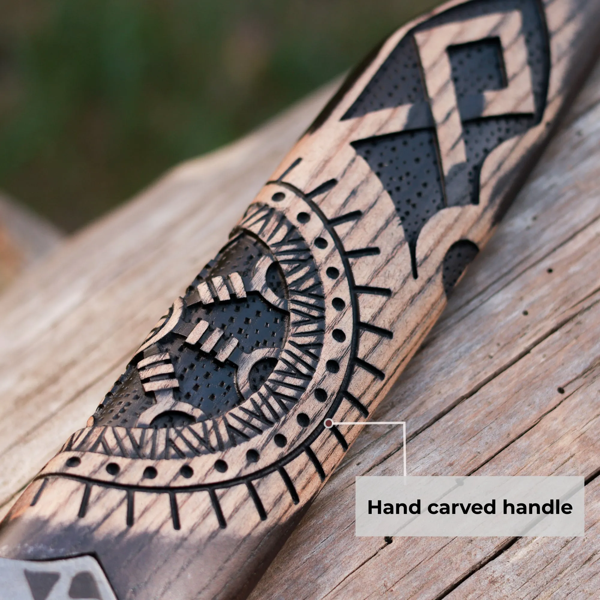 Handforged Nordic Axe 'Resolve'