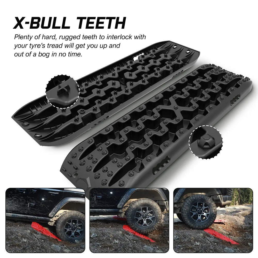 Heavy Duty 4WD Recovery Tracks & Mounting Bolts, 2PCS | X-BULL