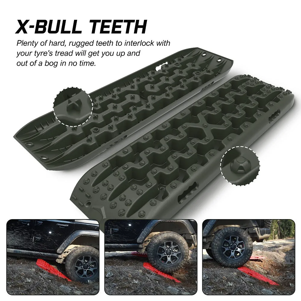 Heavy Duty Nylon 10T Offroad Recovery Tracks 2PCS X-BULL