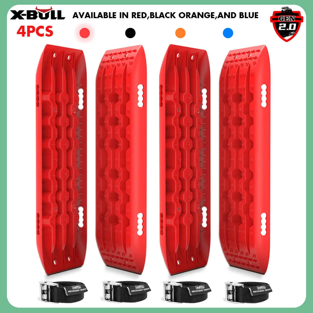 Heavy Duty Nylon Recovery Tracks 4PCS 91CM - X-BULL