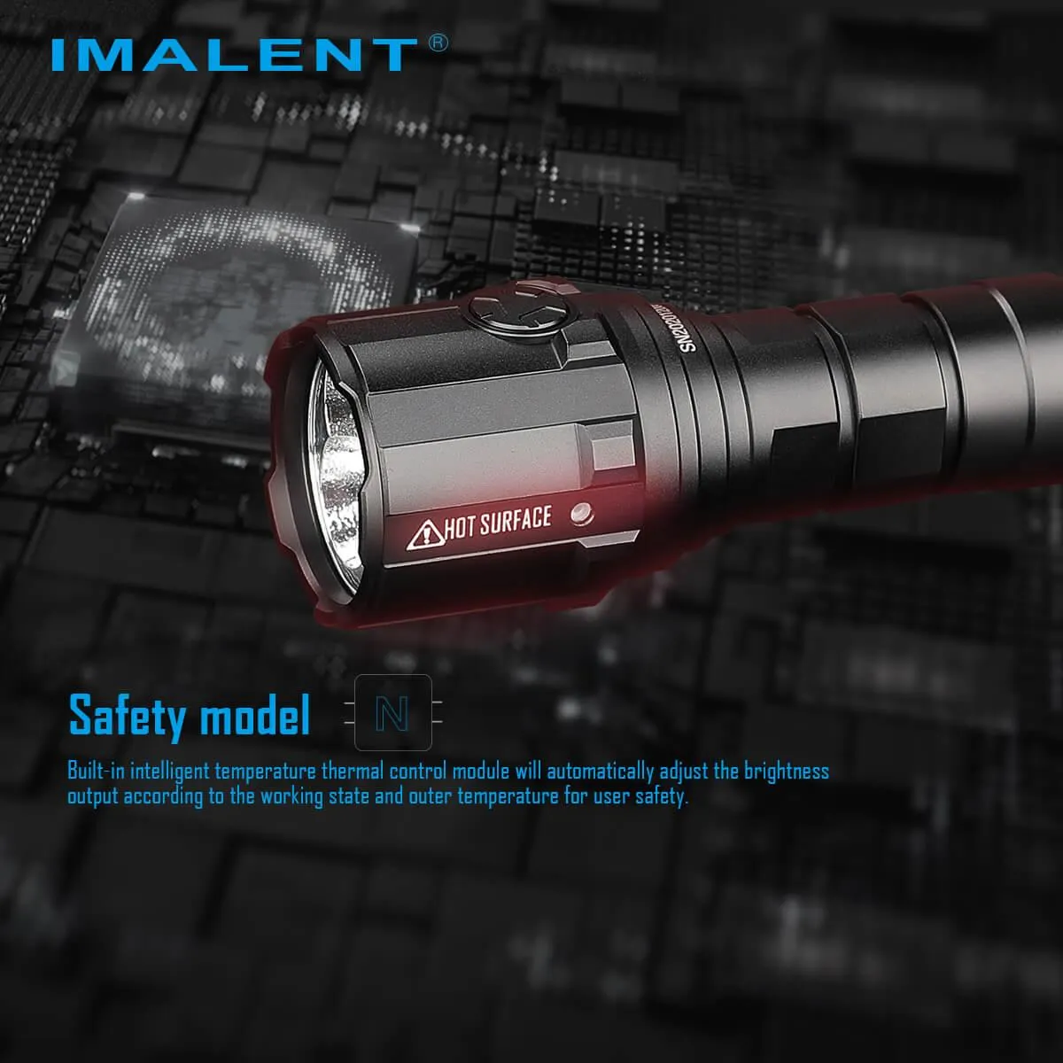 IMALENT R30C 2nd 9000 lumens flashlight