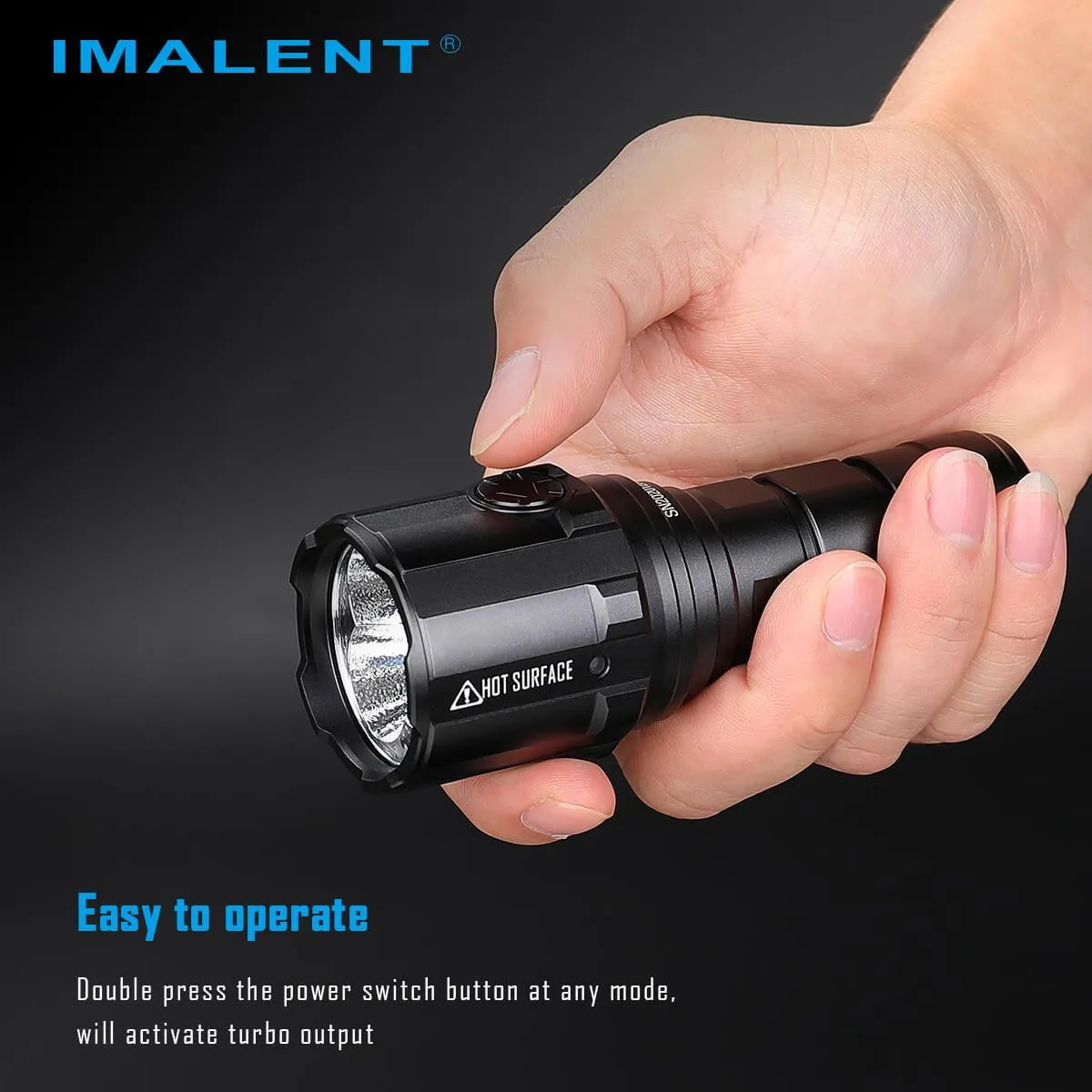 IMALENT R30C 2nd 9000 lumens flashlight