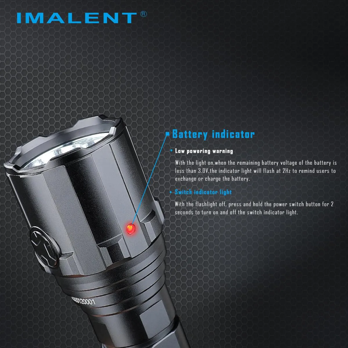 IMALENT R30C 2nd 9000 lumens flashlight