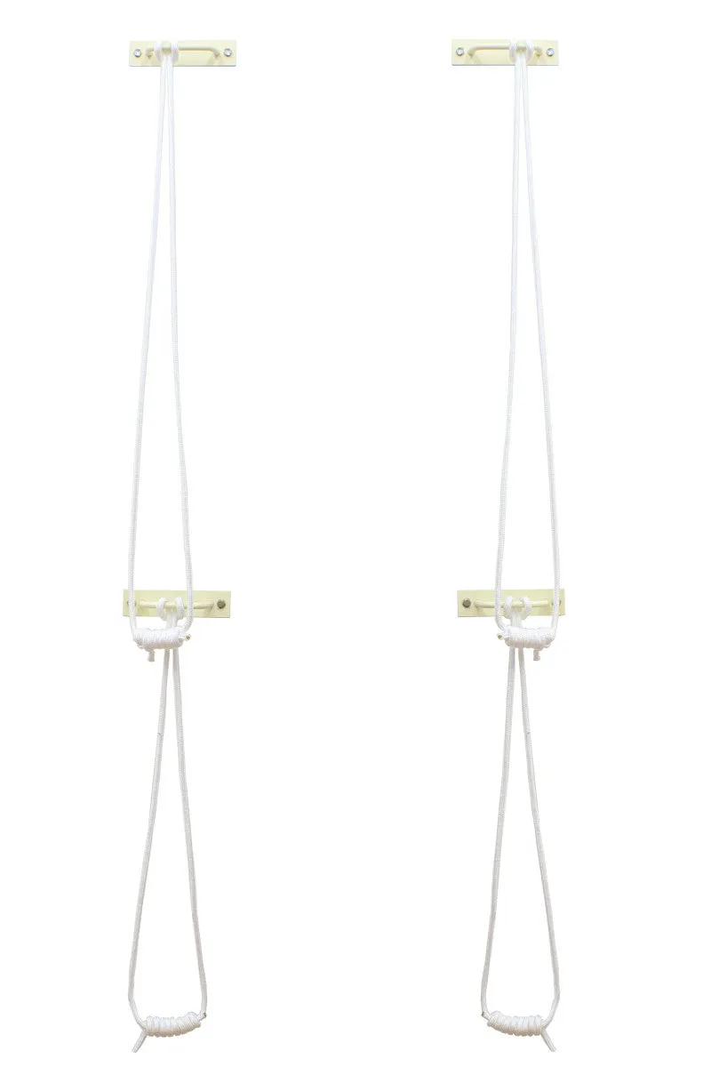 Iyengar Yoga Ropes Set White