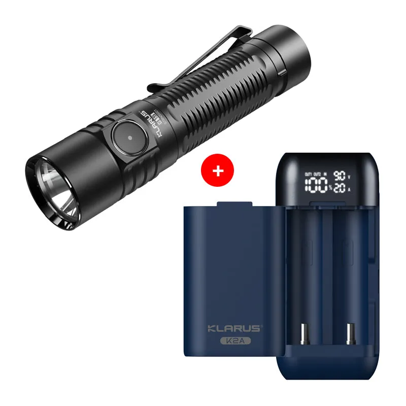 KLARUS G15 Fast Charging 4200 Lumens Rechargeable EDC Flashlight