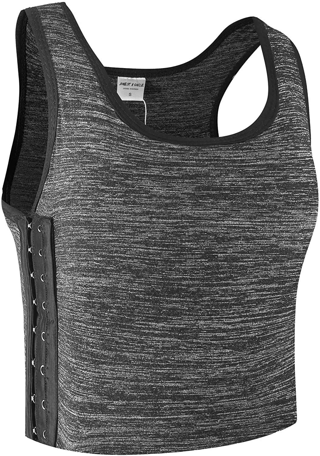 MRIMIN FTM Transgender Tomboy Breathable Cotton Elastic Band Colors Chest Vest Binder Tank Top