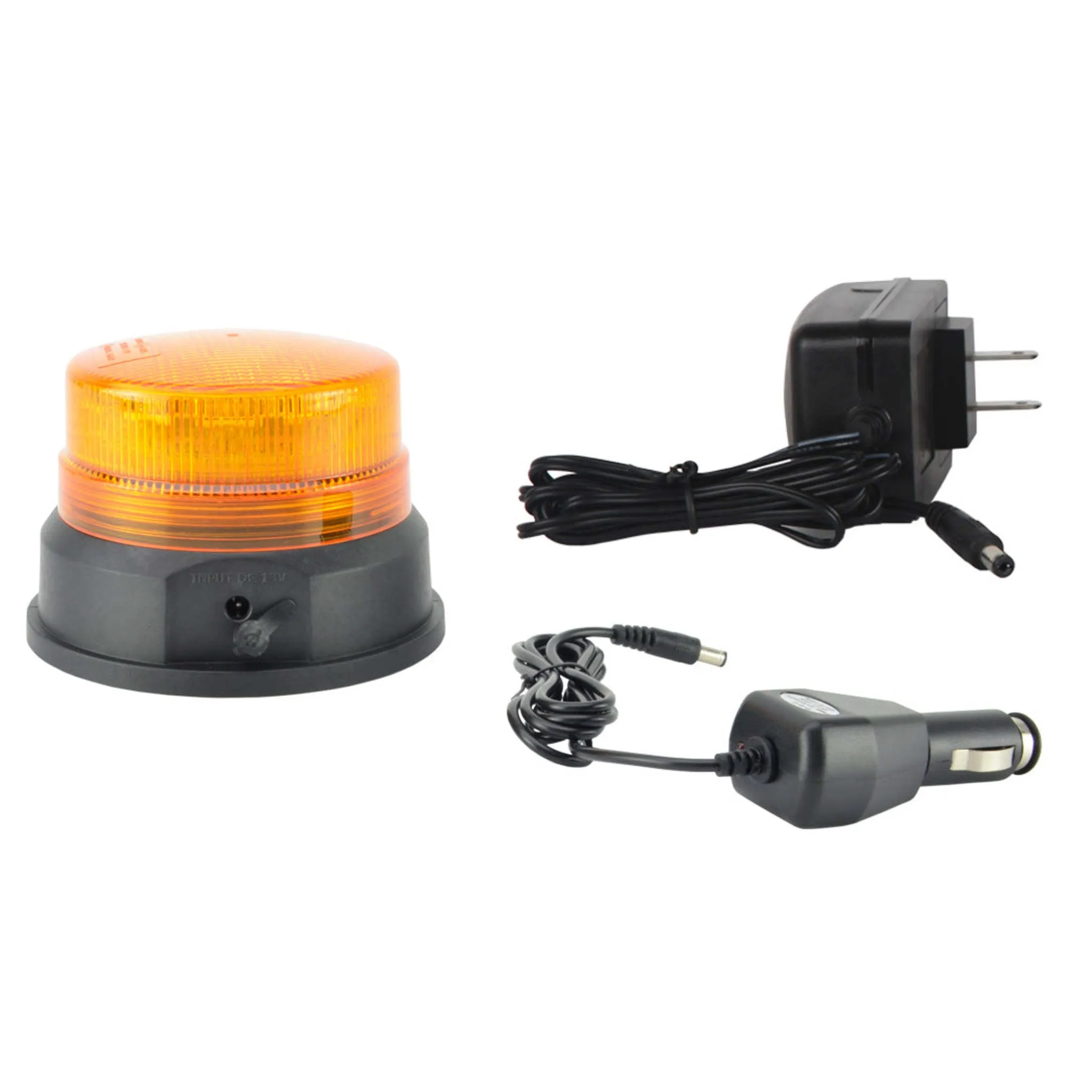 NightRider High-Visibility LED Strobe Beacons - 3" & 5" Amber Lights, Magnetic & Fixed Mounts, SAE/DOT Certified, Durable and Reliable for Any Vehicle