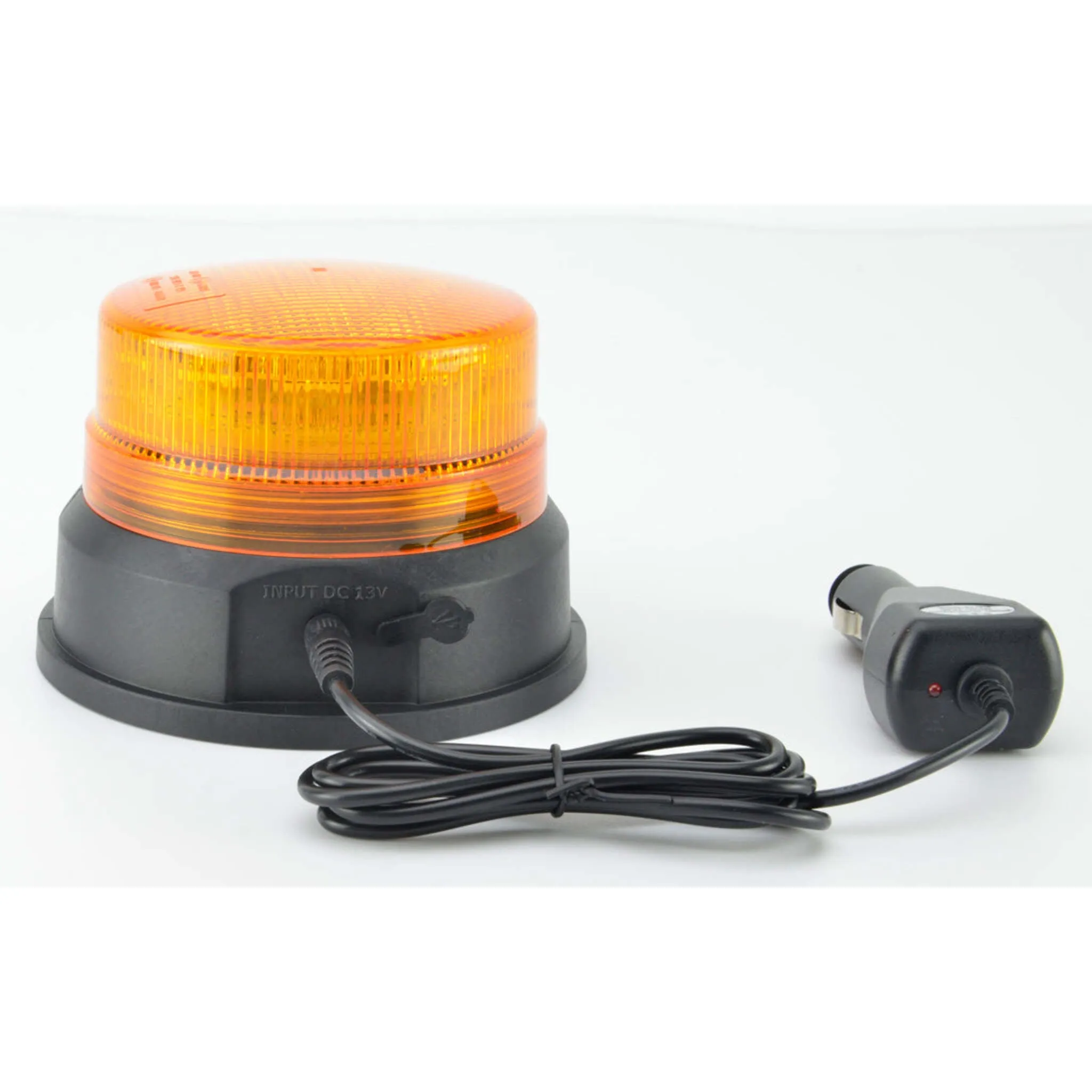 NightRider High-Visibility LED Strobe Beacons - 3" & 5" Amber Lights, Magnetic & Fixed Mounts, SAE/DOT Certified, Durable and Reliable for Any Vehicle