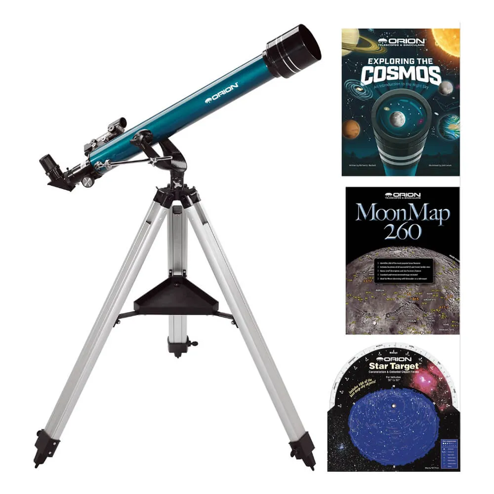 Orion Observer II 60mm f/11.7 Doublet Refracting Telescope Kids Kit