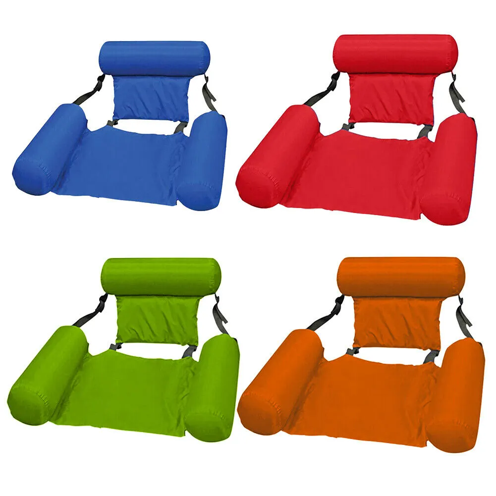 Pool Swimming Foldable Inflatable Water Bed Floating Chair