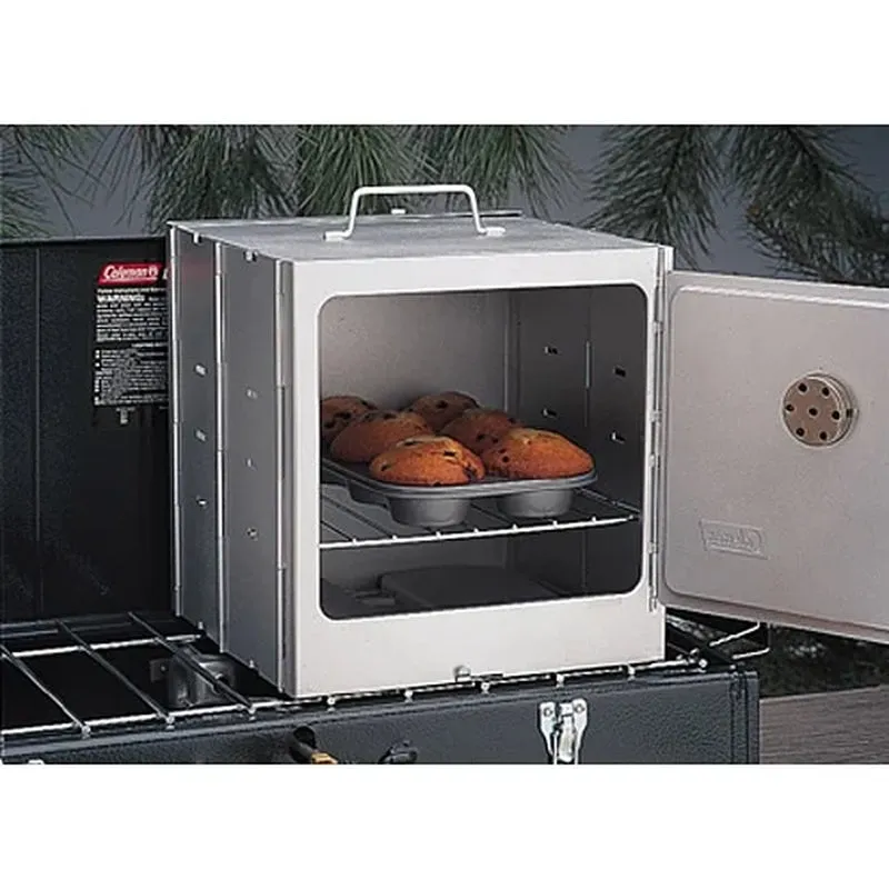 Portable Camping Oven, Fits on  Propane and Liquid Fuel Camp Stoves