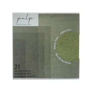 Pulp Luncheon Paper Napkin 21 pc - Pine