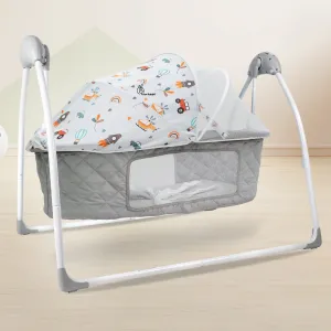 R for Rabbit Lullabies Plus cradle- Grey