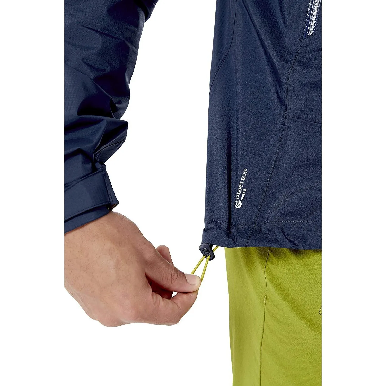 Rab Men's Downpour Plus 2.0 Waterproof Breathable Jacket for Hiking and Climbing