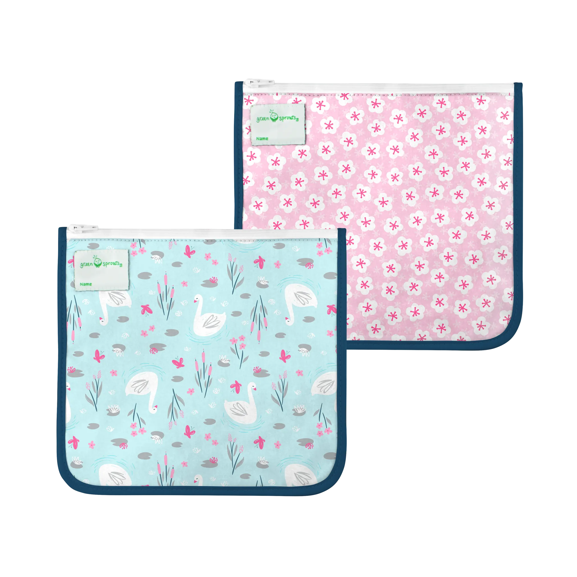 Reusable Insulated Sandwich Bags (2 pack)