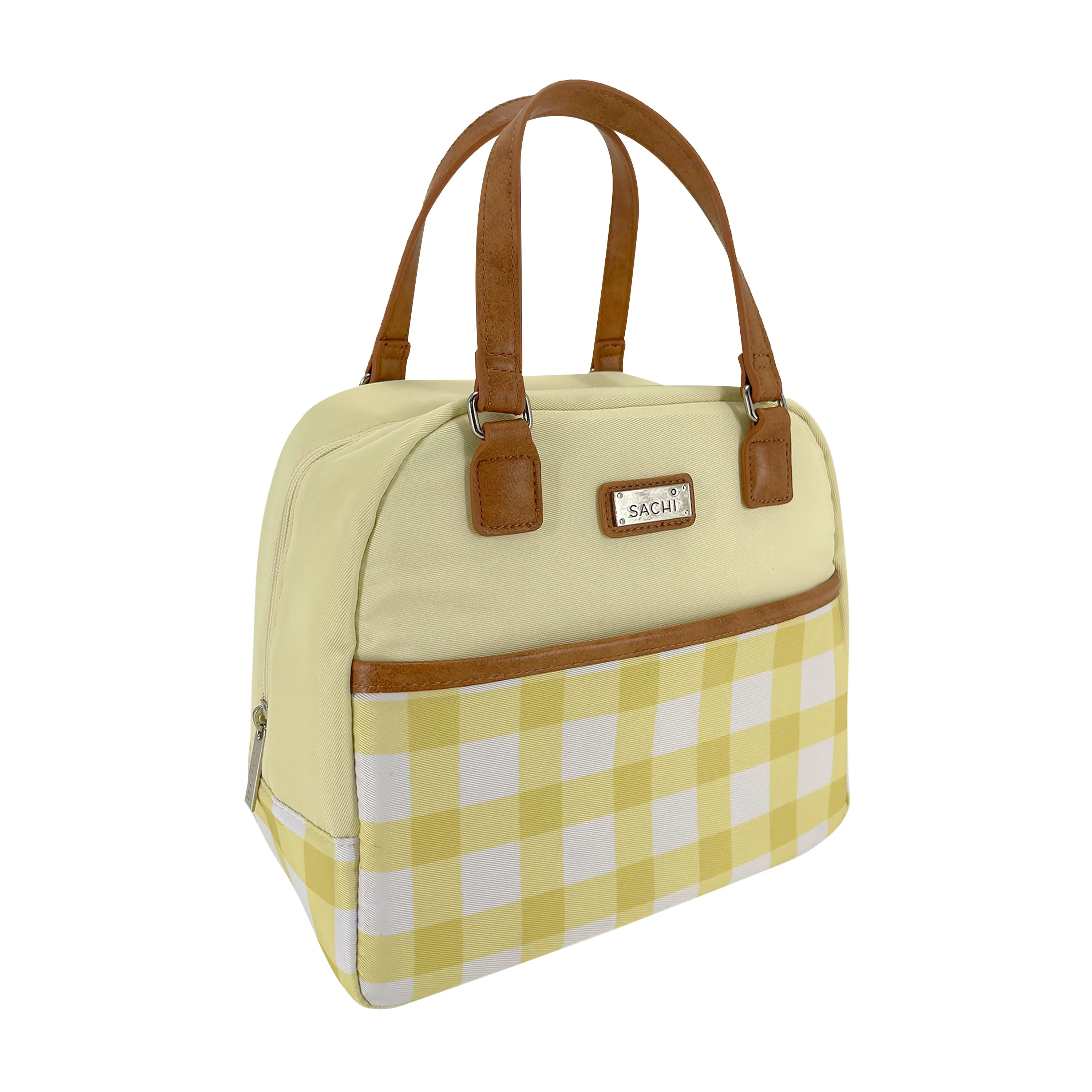 Sachi Insulated Cali Lunch Bag - Daffodil Gingham