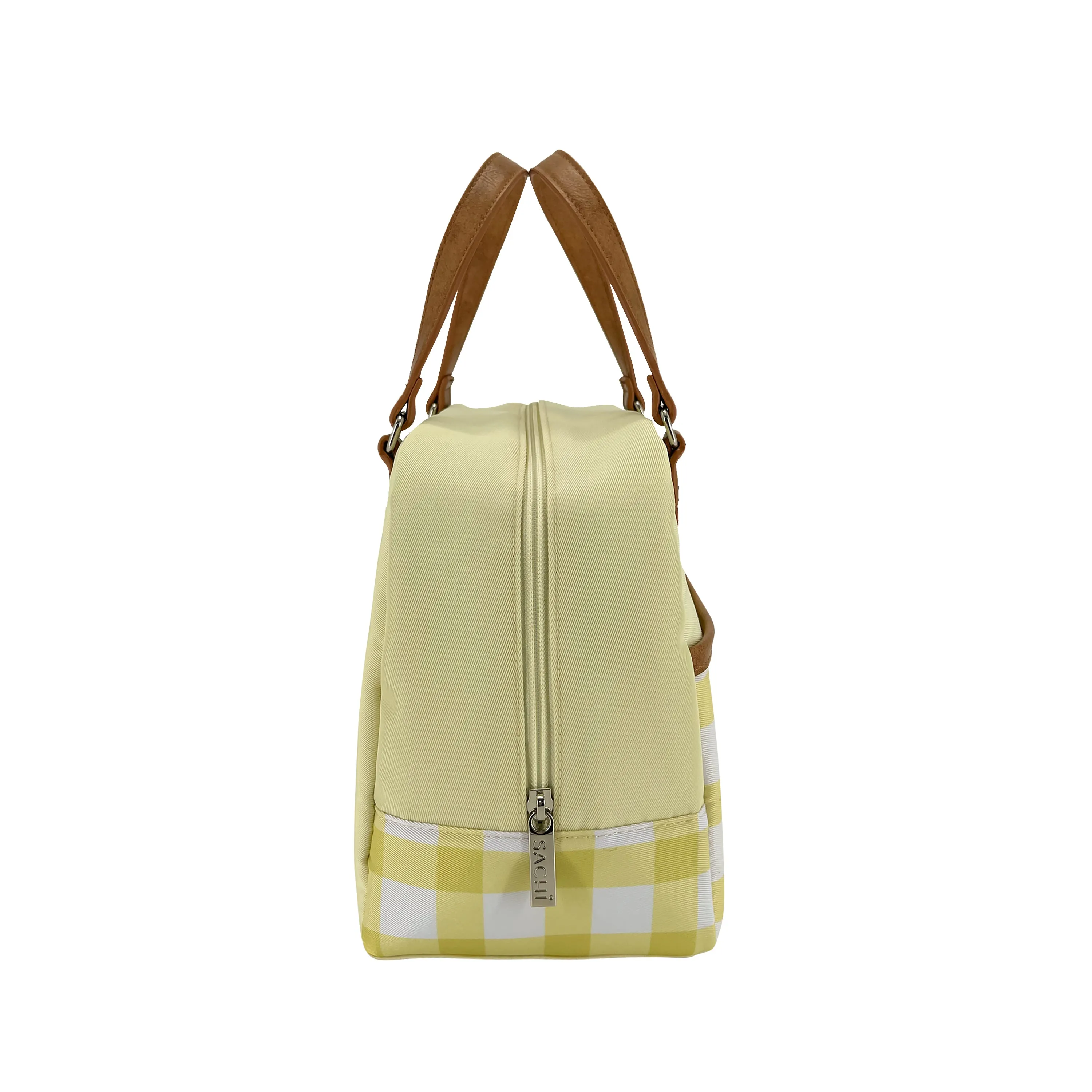 Sachi Insulated Cali Lunch Bag - Daffodil Gingham