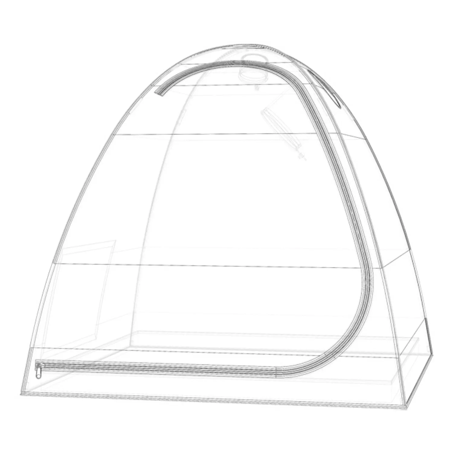 Secret Jardin Cristal Room v2.6 3'6" x 3'6" x 3'6" Indoor Grow Tent