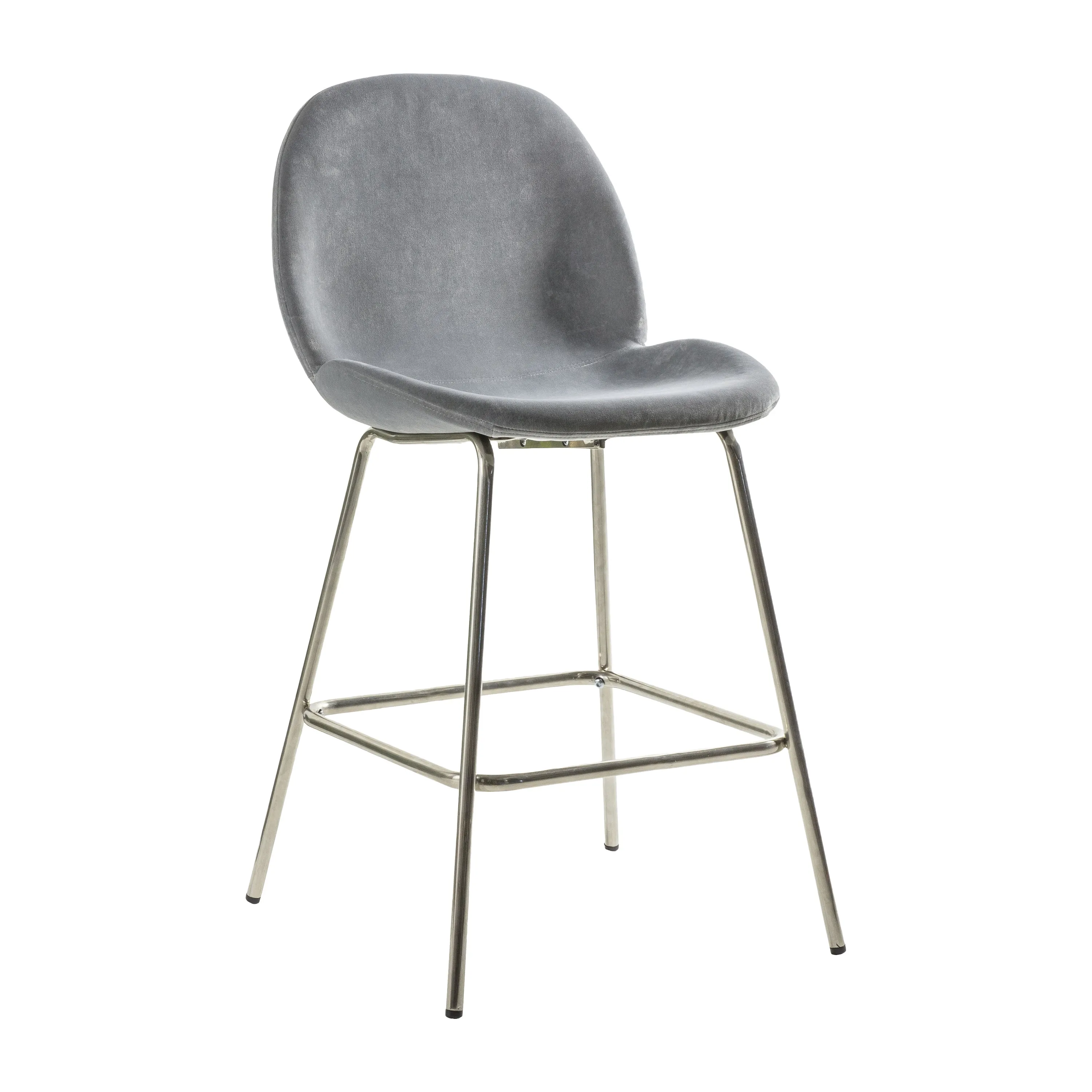 Set of 2 Grey Bar Stool