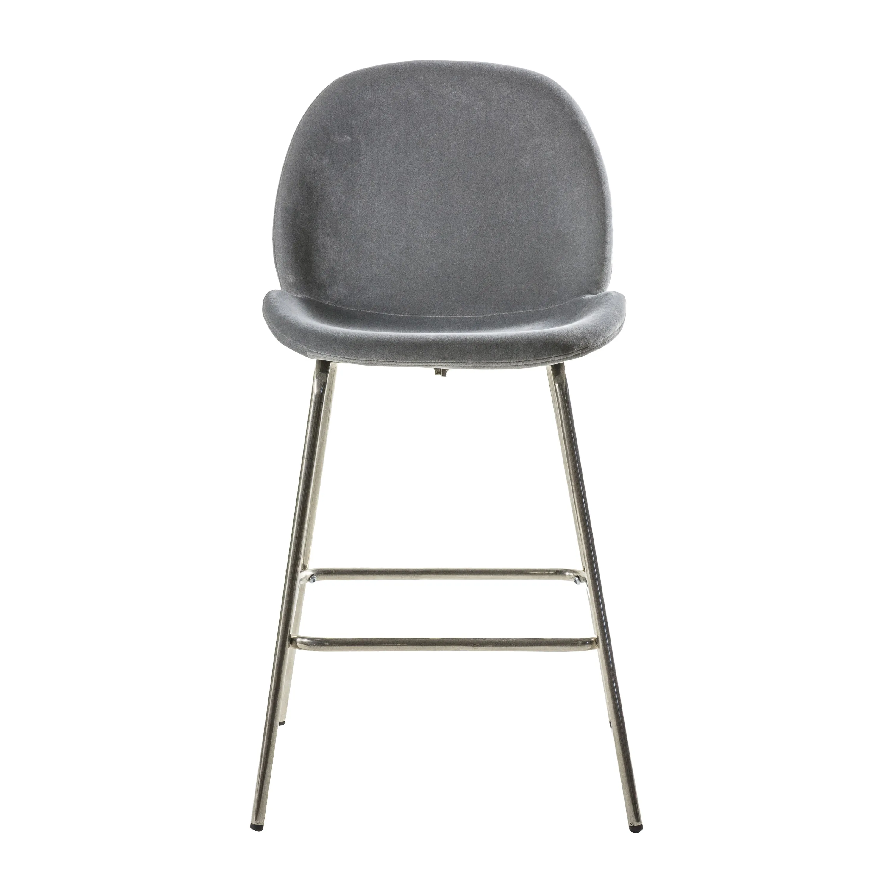 Set of 2 Grey Bar Stool