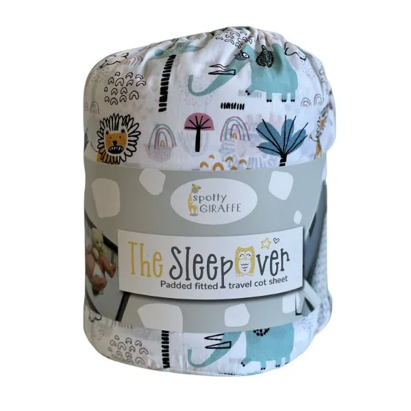 Sleepover Padded Portable Cot Sheet