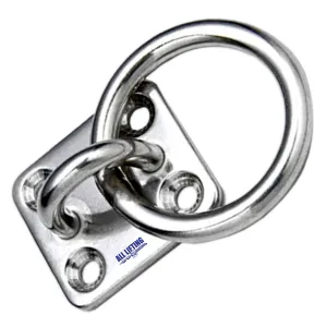 Stainless Steel Eye Plate with Ring