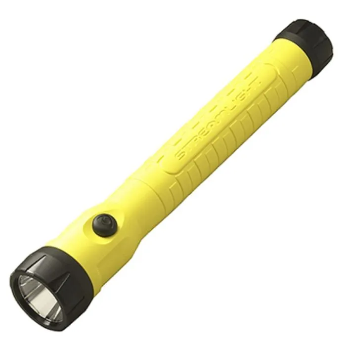 Streamlight PolyStinger LED HAZ-LO 76412 Intrinsically Safe Flashlight, Yellow, 1 Each