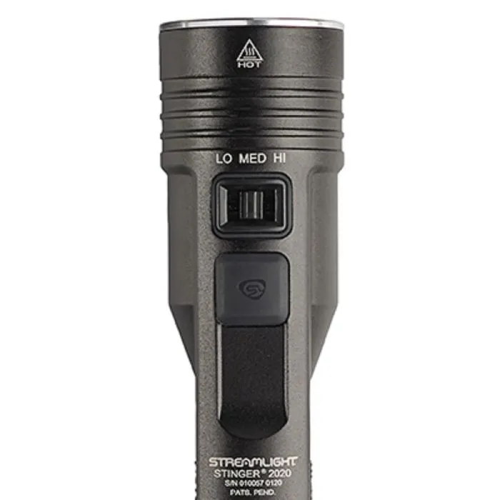 Streamlight Stinger 2020 78100 Rechargeable LED Flashlight, Includes Y USB Cord, Black, 1 Each