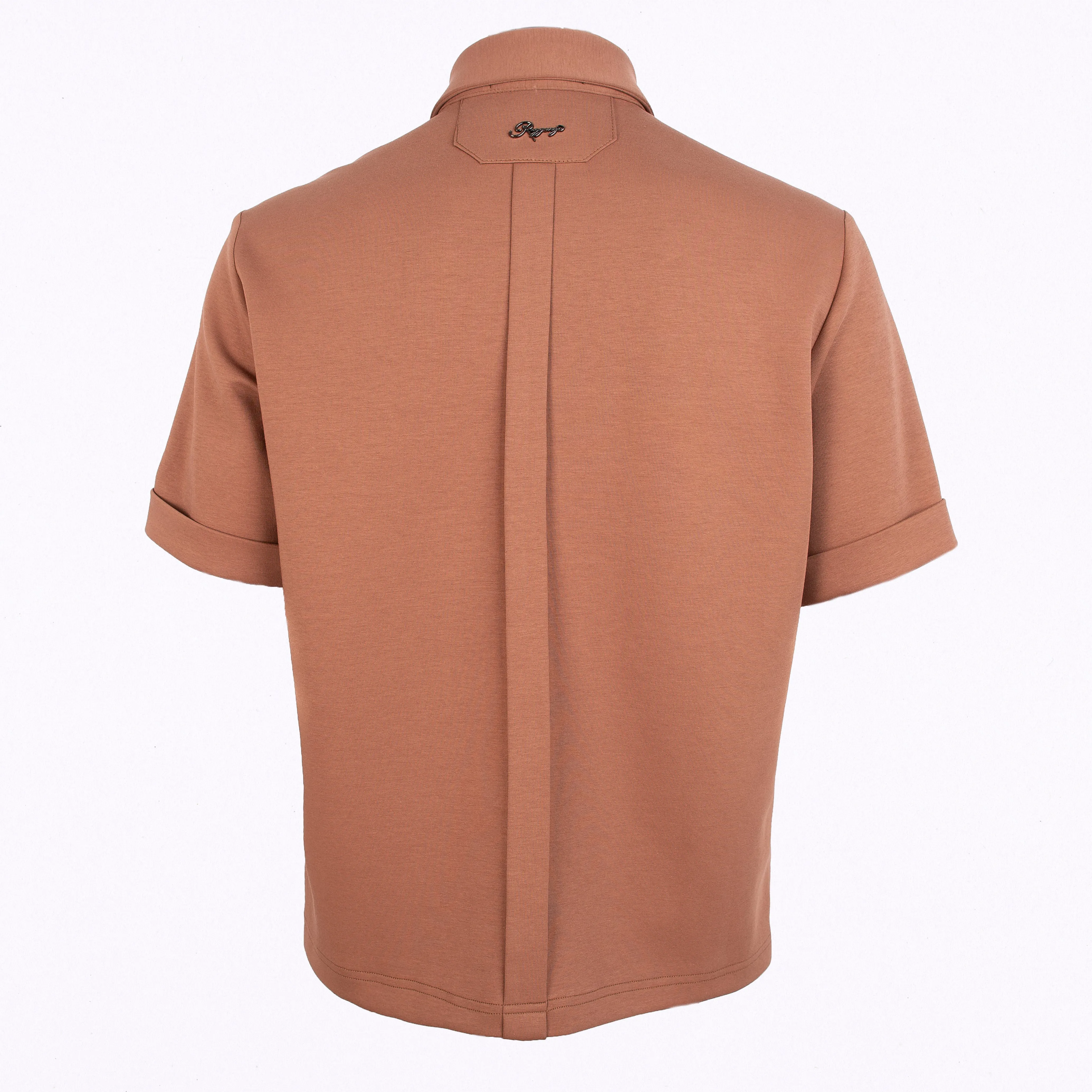 Tricot Cotton Short-Sleeve Shirt