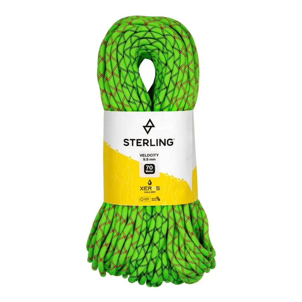 VELOCITY 9.8 BICOLOR XEROS CLIMBING ROPE