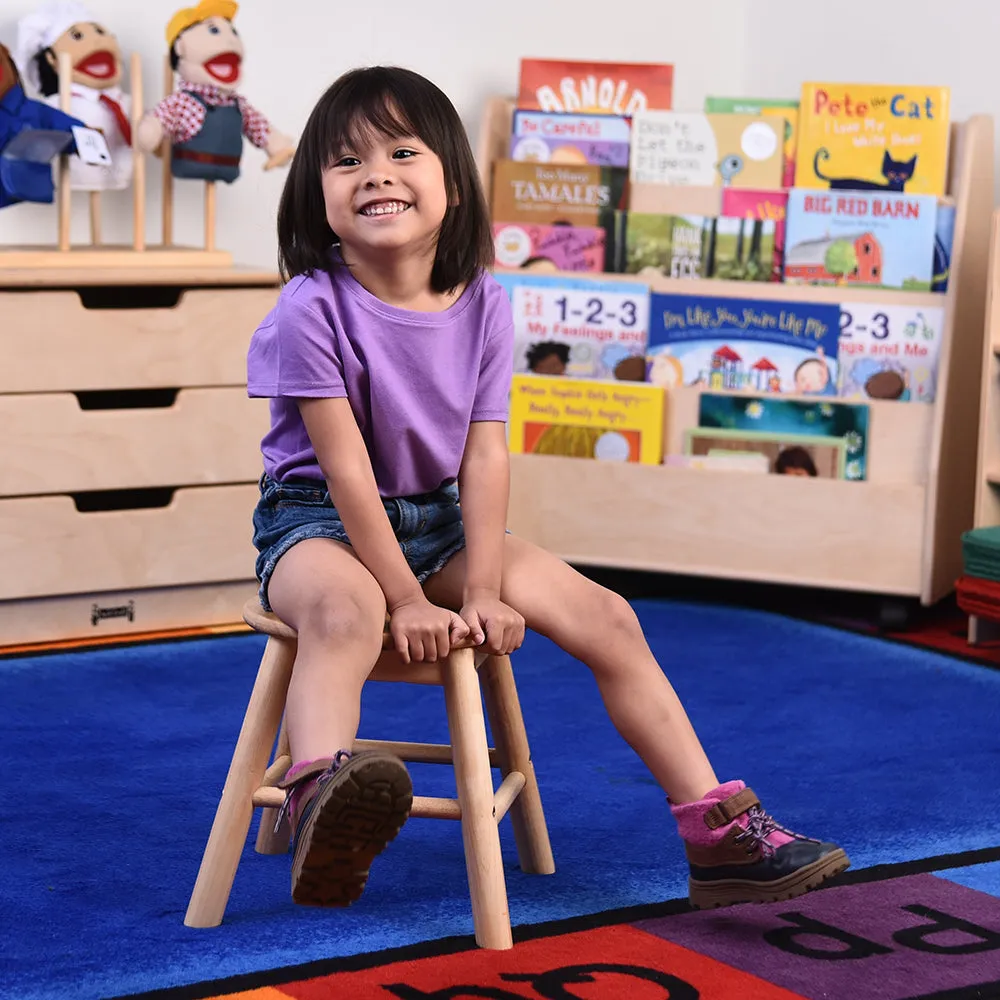 Wooden Classroom Stool