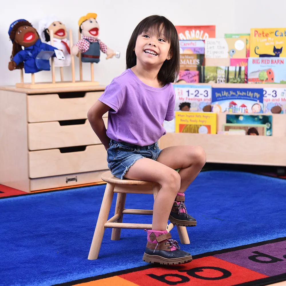 Wooden Classroom Stool