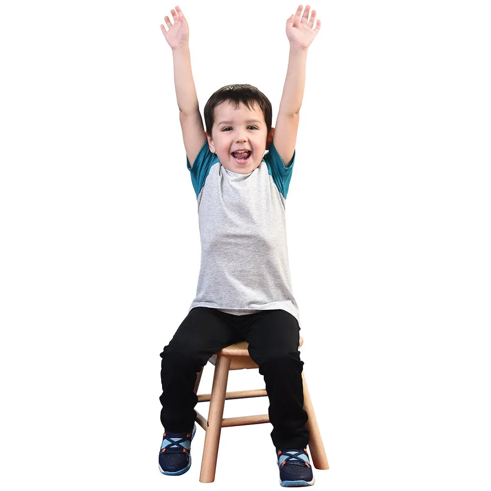 Wooden Classroom Stool