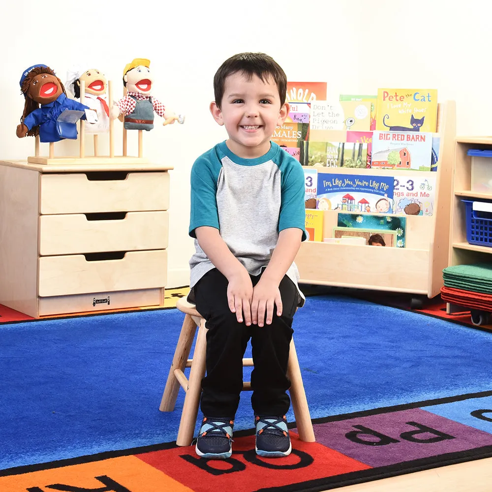 Wooden Classroom Stool