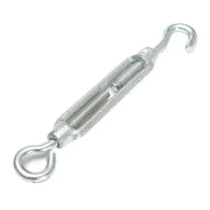 Zenith Turnbuckle 6mm Hook & Eye Galv